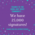 25,000 Signatures To Change The Toy Industry